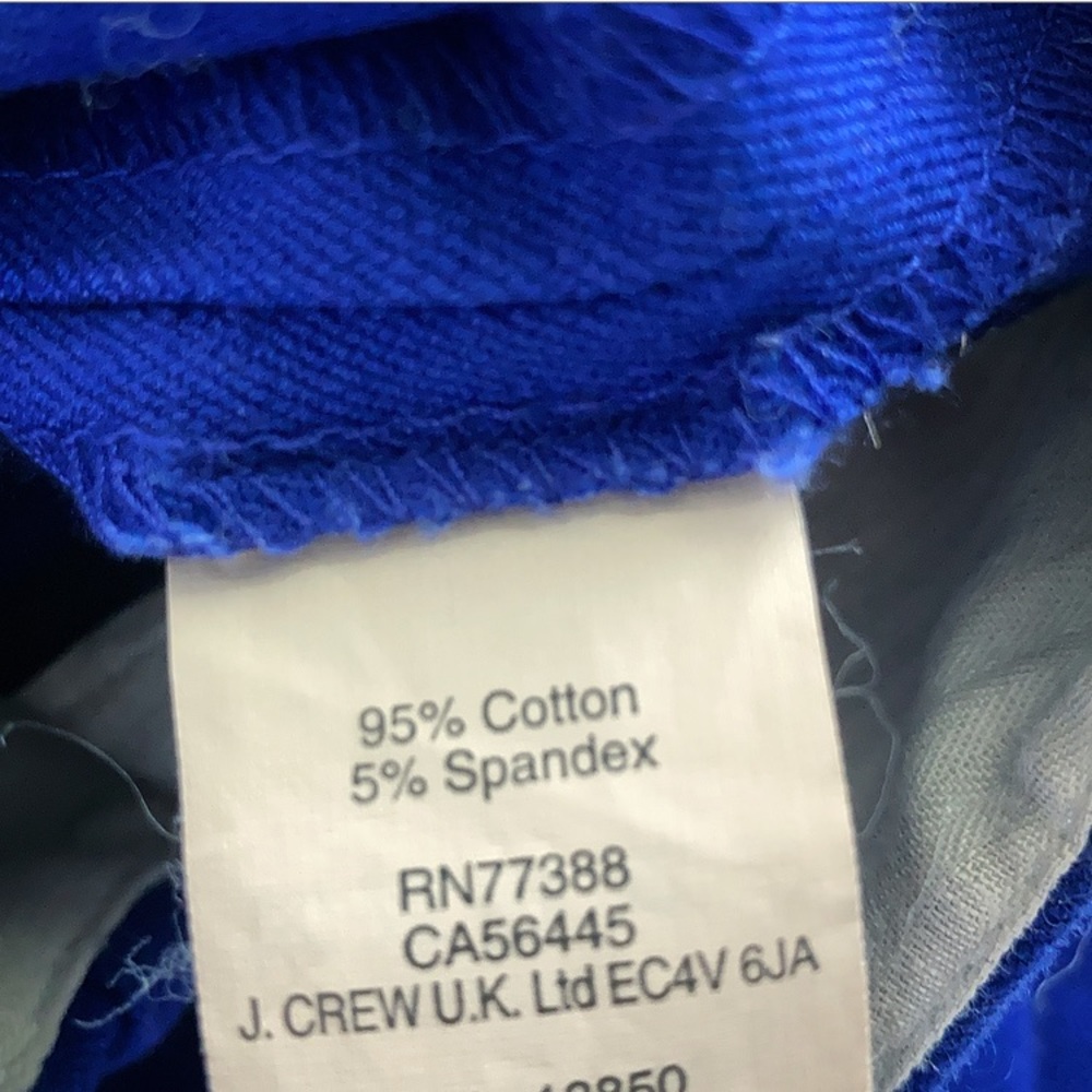 J. Crew Blue Minnie Pants - Picture 6 of 6